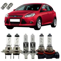Kit Lâmpadas Originais Farol Alto Baixo Milha Ford Focus Kit Lâmpadas Originais Farol Alto Baixo Milha Ford Focus