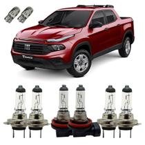 Kit Lâmpadas Originais Fiat Toro Alto Baixo Milha 3200K T10 Kit Lâmpadas Originais Fiat Toro Alto Baixo Milha 3200K T10