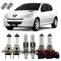 Kit Lâmpadas Peugeot 207 Alto Baixo Milha 3200K Originais Kit Lâmpadas Peugeot 207 Alto Baixo Milha 3200K Originais