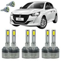 Kit Lâmpadas Peugeot 208 2013 A 2019 Farol Alto Baixo Milha Kit Lâmpadas Peugeot 208 2013 A 2019 Farol Alto Baixo Milha