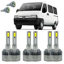 Kit Lâmpadas Peugeot Boxer 1999 A 2014 Alto Baixo E Milha