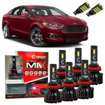 Kit Lâmpadas Premium Ultra Led Ford Fusion 2006 A 2016 + T10