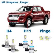 Kit Lâmpadas Ranger 2013 a 2016 Super Led C6 6000k Branca 7200 Lumens Kit Lâmpadas Ranger 2013 a 2016 Super Led C6 6000k Branca 7200 Lumens