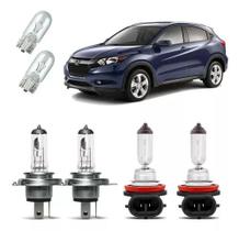 Kit Lampadas Reposição Amarela H4 H8 Alto Baixo Honda Hrv