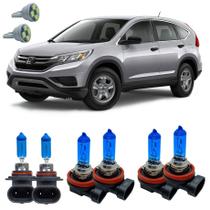 Kit Lampadas Super Branca 8500k CR-V 2008 A 2017 + Led T10 Kit Lampadas Super Branca 8500k CR-V 2008 A 2017 + Led T10