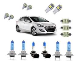 Kit Lampadas Super Branca E Leds Hyundai I30 2013 2014 2015