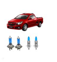 Kit Lâmpadas Super Branca H7 H1 Farol Alto Baixo Montana