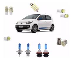 Kit Lâmpadas Super Branca Vw Volkswagen Up + Led Kit Lâmpadas Super Branca Vw Volkswagen Up + Led