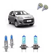 Kit Lâmpadas Super Brancas + Leds Fiat Palio G5 2012 Á 2016