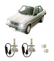 Kit Lâmpadas Super Led Farol Alto Baixo Chevette 1973 À 1993 Kit Lâmpadas Super Led Farol Alto Baixo Chevette 1973 À 1993