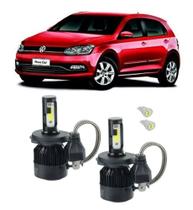 Kit Lampadas Super Led Farol Alto/baixo Gol G7 Foco Simples