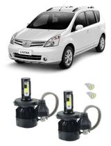 Kit Lampadas Super Led Farol Alto E Baixo H4 Nissan Livina Kit Lampadas Super Led Farol Alto E Baixo H4 Nissan Livina