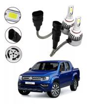 Kit Lâmpadas Super Led Farol Milha Amarok 2010 2011 2012