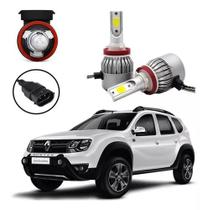 Kit Lâmpadas Super Led Farol Milha Duster 2015 2016 2017