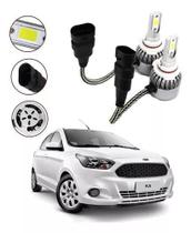 Kit Lâmpadas Super Led Farol Milha Ford Ka 2012 2013 2014
