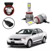 Kit lâmpadas super led farol milha jetta 2020 2021