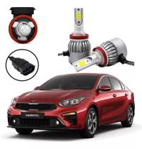 Kit lâmpadas super led farol milha kia cerato 2018 2019