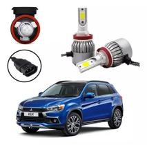 Kit Lâmpadas Super Led Farol Milha Mitsubishi Asx