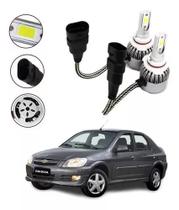 Kit Lâmpadas Super Led Farol Milha Prisma 2006 2007 2008
