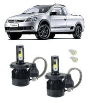 Kit Lampadas Super Led Farol Saveiro G5 Foco Simples Kit Lampadas Super Led Farol Saveiro G5 Foco Simples