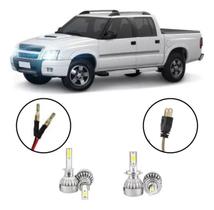 Kit Lâmpadas Super Led H1 E H7 Para Chevrolet S10 2001-2011