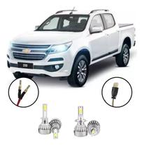 Kit Lâmpadas Super Led H1 E H7 Para Chevrolet S10 2012-2016
