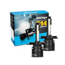 Kit Lâmpadas Super LED H4 S14 Nano 6000k Headlight 35w Kit Lâmpadas Super LED H4 S14 Nano 6000k Headlight 35w