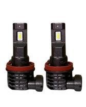 Kit Lâmpadas Super Led H8 H9 H11 H16 8200 Lumens 12v 6000k