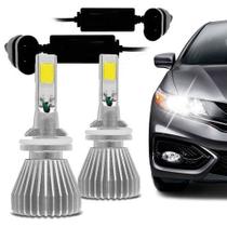 Kit Lampadas Super Led Headlight H27 6200k 12v Reator Integ