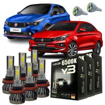 Kit Lâmpadas Super Led Y3 Fiat Argo E Cronos + Pingo T10 Kit Lâmpadas Super Led Y3 Fiat Argo E Cronos + Pingo T10