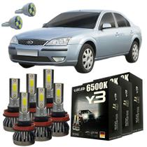 Kit Lâmpadas Super Led Y3 Ford Mondeo 2001 A 2006 + T10