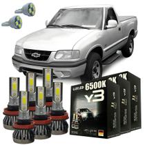 Kit Lâmpadas Super Led Y3 GM S10 1995 A 2000 + Pingo T10
