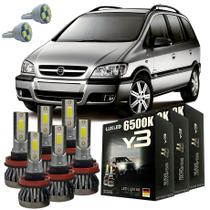 Kit Lâmpadas Super Led Y3 Mini GM Zafira 2001 A 2012 + T10
