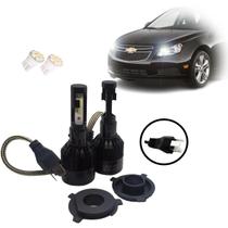 Kit Lâmpadas Tech One 8000k Farol Alto e Baixo Cruze 2011 2012 2013 2014 2015 2016 Kit Lâmpadas Tech One 8000k Farol Alto e Baixo Cruze 2011 2012 2013 2014 2015 2016