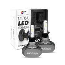 Kit Lâmpadas Ultra LED H3 Titanium 6000k Lumens 50w 12v Kit Lâmpadas Ultra LED H3 Titanium 6000k Lumens 50w 12v