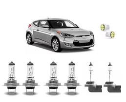 Kit lâmpadas veloster 2011 2012 2013 halógenas amarela Kit lâmpadas veloster 2011 2012 2013 halógenas amarela