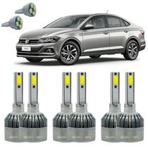 Kit Lâmpadas Volkswagen Virtus Farol Alto Baixo E Milha C6 Kit Lâmpadas Volkswagen Virtus Farol Alto Baixo E Milha C6