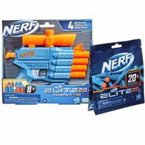 Kit Lançador Nerf Prospect Elite Com Refil De 20 Dardos Kit Lançador Nerf Prospect Elite Com Refil De 20 Dardos