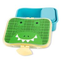 Kit Lanche Com 2 Potes Zoo Crocodilo Skip Hop Kit Lanche Com 2 Potes Zoo Crocodilo Skip Hop