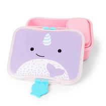 Kit lanche infantil marmitinha zoo baleia narval - skip hop