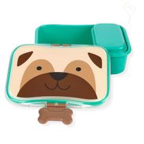 Kit lanche infantil marmitinha zoo cachorro pug - skip hop Kit lanche infantil marmitinha zoo cachorro pug - skip hop