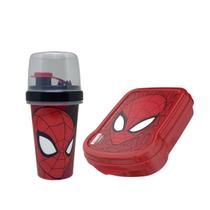 Kit lanche infantil sanduicheira mini shakeira batman plasutil Kit lanche infantil sanduicheira mini shakeira batman plasutil