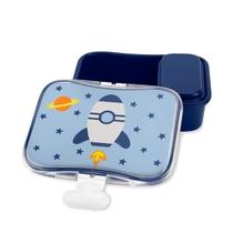 Kit Lanche Marmita Pote Infantil Escolar Lancheira Crianças