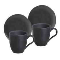 Kit Lanche Orgânico (4 Peças) Preto Matte