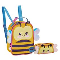 Kit Lancheira e Estojo Escolar Zoop Animais