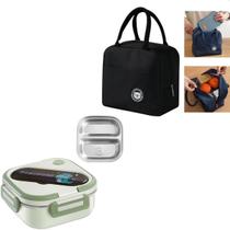 Kit Lancheira Escolar Infantil Térmica + Marmita Inox Bento Box Antivazamento Prático, Sustentável e Fofo Kit Lancheira Escolar Infantil Térmica + Marmita Inox Bento Box Antivazamento Prático, Sustentável e Fofo