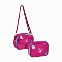 Kit Lancheira + Estojo Box Luluca Nylon Oficial 2025 - Clio