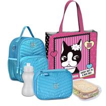 Kit Lancheira Estojo Rb Rebecca Bonbon Escolar Infantil Feminina Meninas
