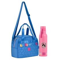 Kit Lancheira Garrafa Térmica RS Juvenil Rebecca Bonbon