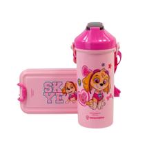 Kit Lancheira Marmita Talher e Garrafa Skye Patrulha Canina - Zona Criativa